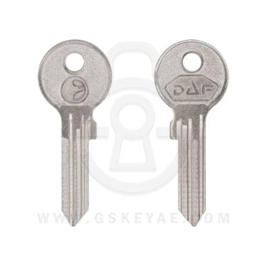 DAF-1 Iron Steel House Door Key Blank