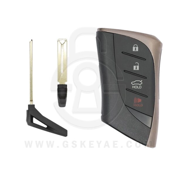2019-2023 Lexus ES Smart Key Remote 4 Buttons 315MHz LXP90 HYQ14FBF 8990H-06021 Keyless Go