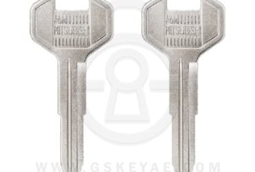 Silca MIT8 Metal Key Blank For Mitsubishi Cars (JMA MIT-12 / ERREBI MIT7 / ILCO X176)