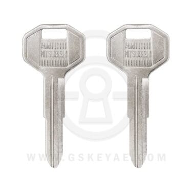 Silca MIT8 Metal Key Blank For Mitsubishi Cars (JMA MIT-12 / ERREBI MIT7 / ILCO X176)