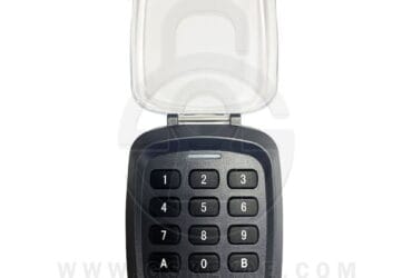 Universal Wireless Keypad for Garage Door or Gate Openers 280-868MHz Black Color