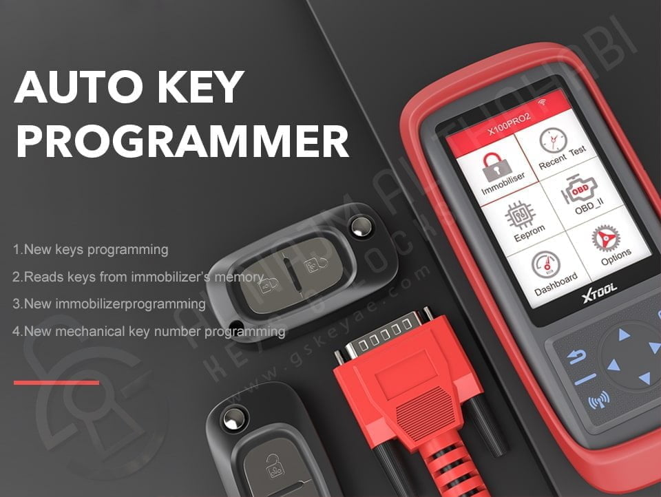 XTOOL X100 Pro2 Auto Key Programmer Features