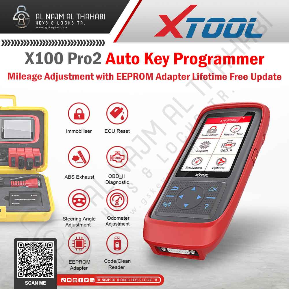 XTOOL X100 Pro2 Function List