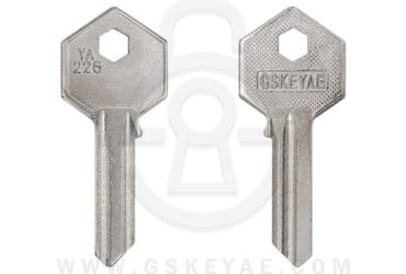 Silca YA226 Cylinder Key Blank for YALE (JMA YA-1D / ERREBI YI5D)