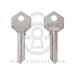 Silca YA31 Cylinder Key Blank for YALE (JMA YA-22D / ILCO 14KH / ERREBI YI6D)