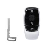 2018-2021 Mercedes Benz E-Class Smart Remote Key Shell Cover 3 Button HU64 Blade