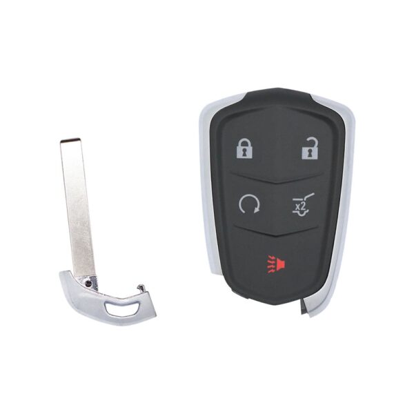 2015-2016 Cadillac SRX Smart Key Remote 5 Button 315MHz HU100 FCC ID HYQ2AB P/N 13598528 Aftermarket (2)