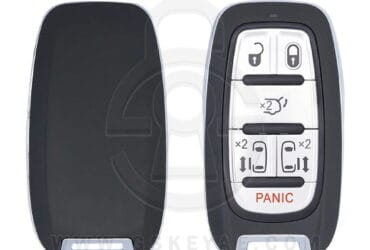 Clé intelligente d’origine Chrysler Pacifica Voyager 2017-2021 6 boutons 434MHz 68241532AC 68241532AB