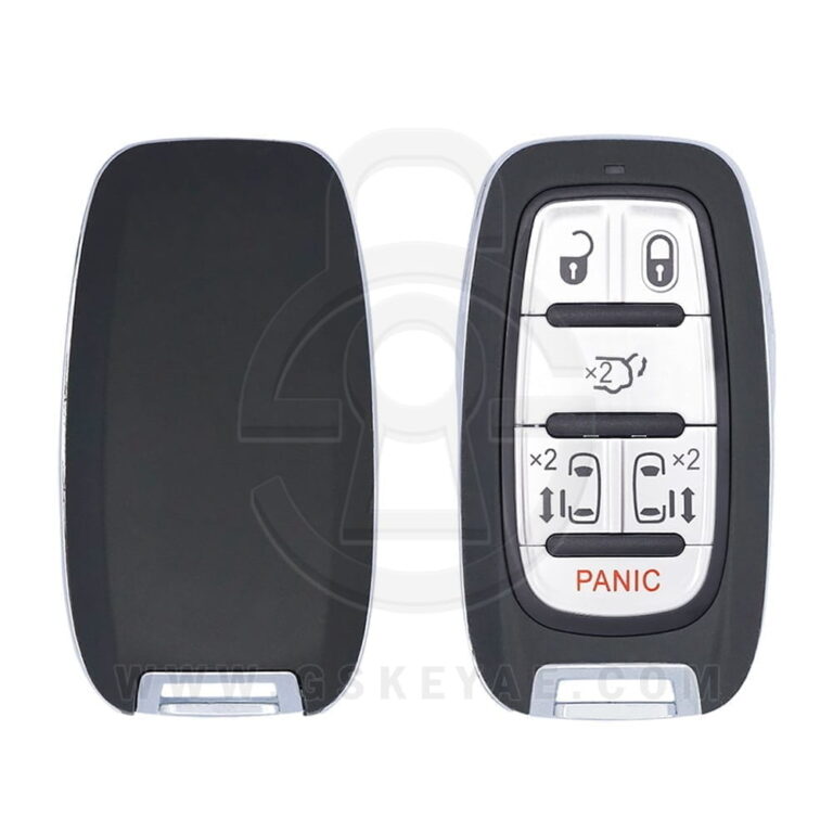 2017-2019 Chrysler Pacifica Smart Key Remote 6 Buttons w/ Hatch 434MHz 68241532AC