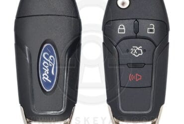 2013-2016 Original Ford Fusion Flip Key Remote 4 Button 315MHz N5F-A08TAA 164-R7986