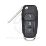 2015-2019 Ford Mondeo Fiesta Flip Key Remote 3 Button 433MHz HU101 DS7T-15K601-BE
