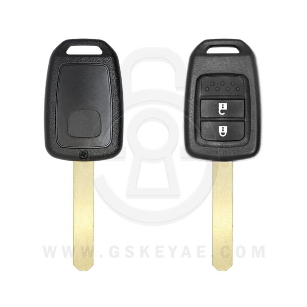 2013-2014 Honda Accord Civic Remote Head Key Shell Cover Case 2 Button HON66 HLIK6-1T