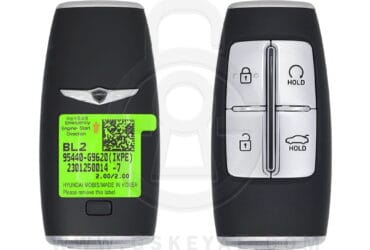 Télécommande intelligente d’origine Hyundai Genesis G70 2022 4 boutons 433MHz 95440-G9620