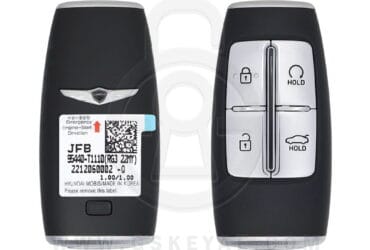 2022 Genuine Hyundai Genesis G80 Smart Key 4 Button 433MHz 95440-T1110 (OEM)