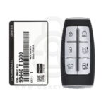 2021 Genuine Hyundai Genesis G80 Smart Key 6 Button 433MHz 95440-T1300 (OEM) (1)
