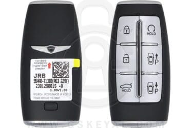 Télécommande intelligente Hyundai Genesis G80 2021 6 boutons 433MHz FOB-4F36 95440-T1310
