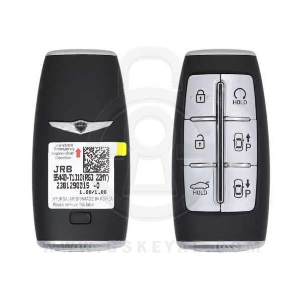 2021 Genuine Hyundai Genesis G80 Smart Key Remote 6 Button 433MHz 95440-T1310 (OEM)