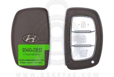 Télécommande intelligente d’origine Hyundai Tucson 2014-2015 3 boutons 433MHz 95440-2S610