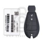 2018-2019 Genuine Jeep Cherokee Fobik Key Remote 2 Button 433MHz P68290332AE OEM (1)