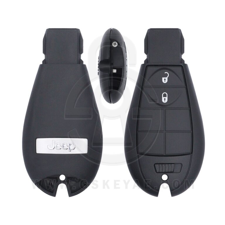 2018-2019 Genuine Jeep Cherokee Fobik Key Remote 2 Button 433MHz P68290332AE OEM