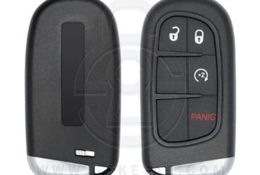 Clé intelligente Jeep Cherokee 2014-2023 4 boutons 433MHz GQ4-54T 68105078AC / 68105078AG