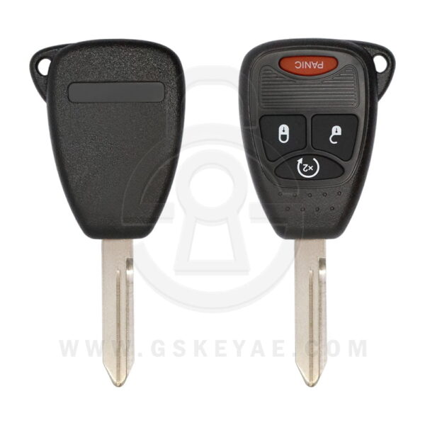 2007-2018 Jeep Dodge Remote Head Key 4 Button 315MHz Y160 OHT692713AA 68039414AD