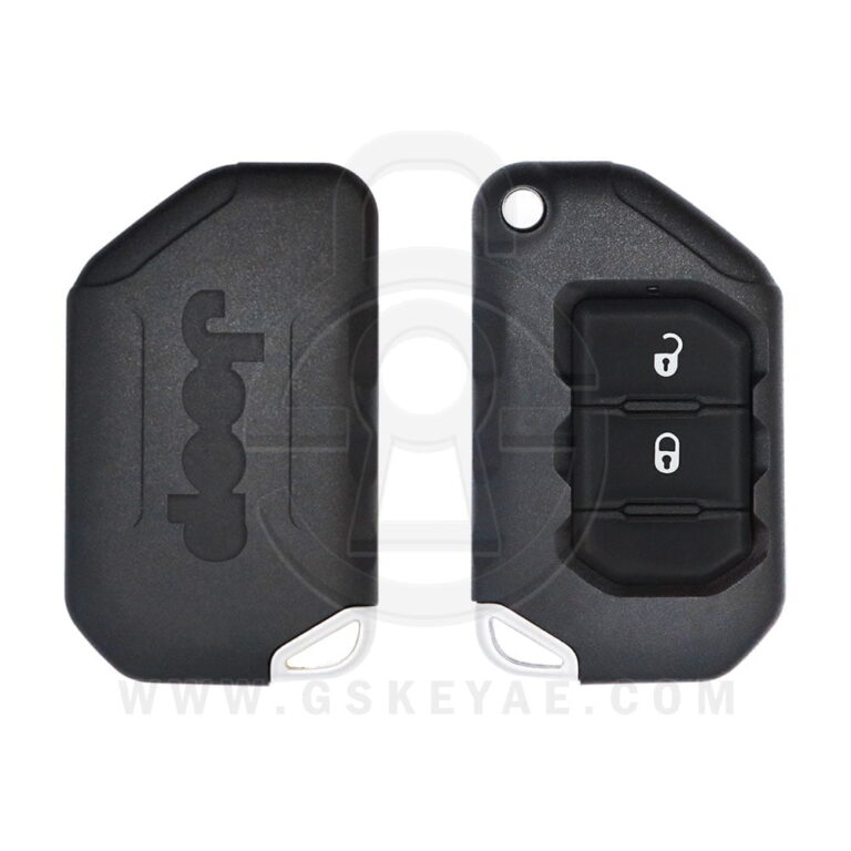 2021-2021 Jeep Wrangler Gladiator Smart Flip Key Remote 2 Button 434MHz OHT1130261 68416786AB
