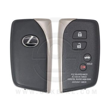 2013-2017 Genuine Lexus LS460 Smart Key Remote 4 Buttons 315MHz HYQ14ACX 89904-50N10 USED
