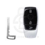 2018-2022 Mercedes Benz E-Class Smart Remote Key Shell Cover 3 Button HU64 (3)