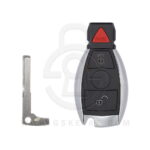 2007-2018 Mercedes Benz BGA Smart Remote Key Shell Cover Case 3 Button HU64 (2)
