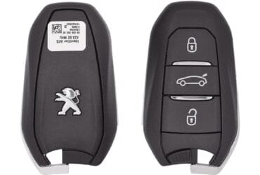 2019-2021 Original Peugeot 3008 5008 Smart Key Remote 3 Button 433MHz 4A Chip 98381721ZD