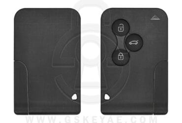 Carte clé à distance Renault Mégane 2 2004-2008 3 boutons 433MHz 7701209132