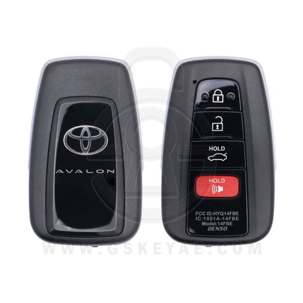 2019 Original Toyota Avalon Smart Key Remote 4 Button 315MHz HYQ14FBE 8990H-07010