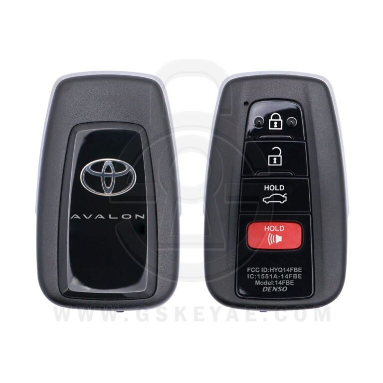 2019 Genuine Toyota Avalon Smart Key Remote 4 Button 315MHz 8990H-07010 (USED)