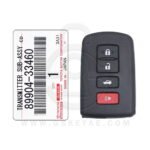 2012-2017 Genuine Toyota Camry Avalon Smart Key Remote 4 Button 433MHz 89904-33460 (USED) (1)