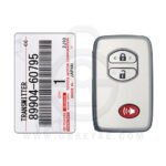 2009-2015 Genuine Toyota Land Cruiser Smart Key Remote 3 Button 433MHz B77EA 89904-60440 (OEM)