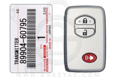 2009-2015 Genuine Toyota Land Cruiser Smart Key Remote 3 Button 433MHz B77EA 89904-60440 (OEM)