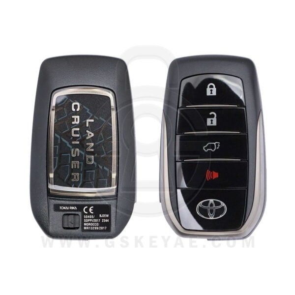 2018-2019 Genuine Toyota Land Cruiser Smart Key Remote 4 Button 433MHz 89904-60N20 OEM