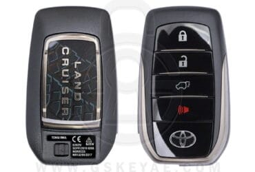 2018-2019 Genuine Toyota Land Cruiser Smart Key Proximity Remote 4 Button 433MHz BJ2EW 89904-60N21 (OEM)