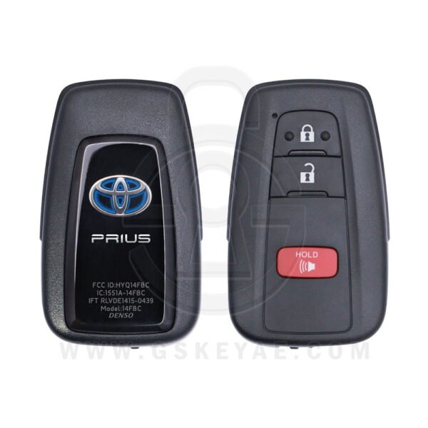 2016-2021 Genuine Toyota Prius Smart Key Remote 3 Button 315MHz 89904-47530 (USED)