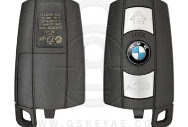 2006-2014 BMW CAS3 3 / 5 Series Smart Key Remote 3 Button 315MHz KR55WK49127 P/N 6986583-03 USED