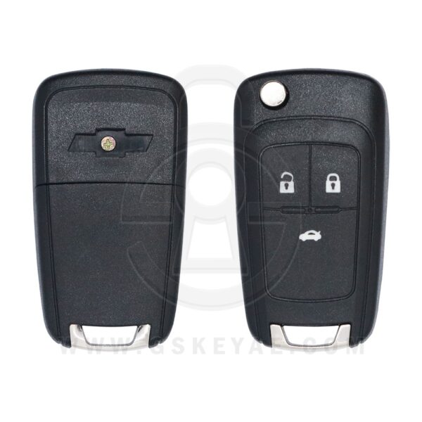 2010-2014 Chevrolet Cruze Smart Flip Key Remote 3 Button 433MHz 13500217 Aftermarket