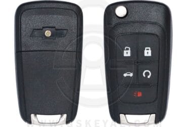 2014-2015 Chevrolet Malibu Impala Smart Flip Key Remote 5 Button 433MHz 5912546 Aftermarket