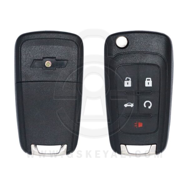 2014-2015 Chevrolet Malibu Impala Smart Flip Key Remote 5 Button 433MHz 5912546 Aftermarket