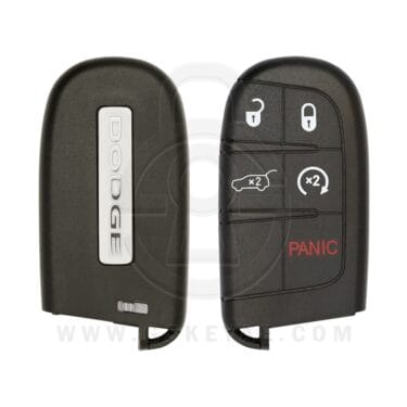 2011-2018 Genuine Dodge Charger Challenger Smart Key 5 Button 433MHz 68225803AB USED