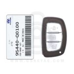 2021 Hyundai I20 Smart Key Remote 3 Button 433MHz MBEC4FOB2006 95440-Q0100 OEM (1)