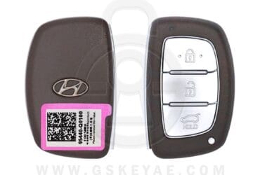 2021 Hyundai I20 Smart Key Remote 3 Button 433MHz MBEC4FOB2006 95440-Q0100 (OEM)