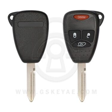 2005-2009 Jeep Chrysler Dodge Remote Head Key 4 Button 433MHz Y160 ID46 Chip