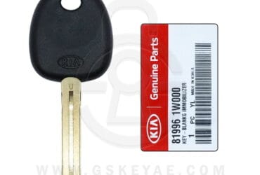 2012-2018 Genuine KIA Rio Transponder Key TOY48 4D-60 80-bit Chip 81996-1W000 OEM