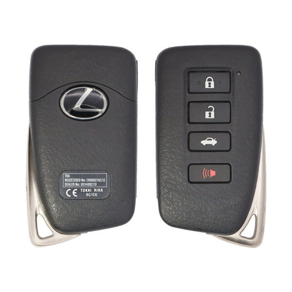2014-2017 Genuine Lexus IS350 RC350 Smart Key Remote 4 Button 433MHz 89904-53831 OEM